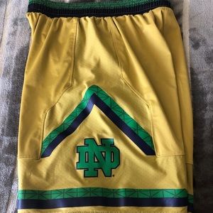 Notre Dame Youth Replica Basketball Shorts